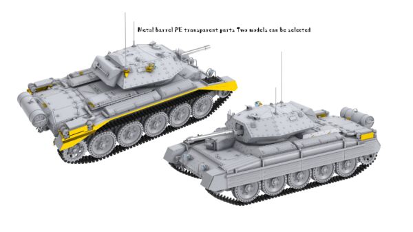 Assembled model 1/35 of the British Crusader MKIII tank Border Model BT-012 детальное изображение Бронетехника 1/35 Бронетехника