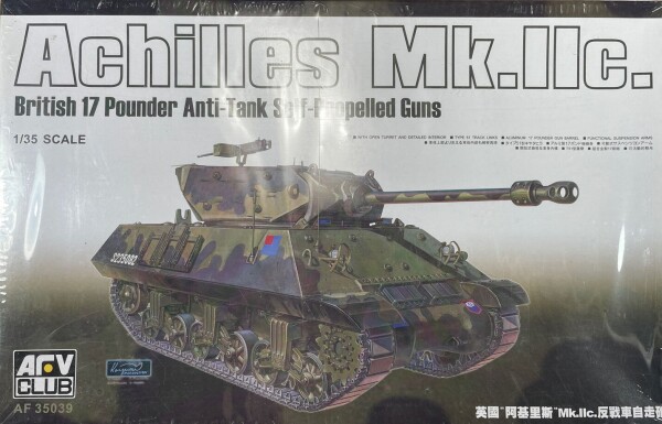 Scale model 1/35 tank M10 &quot;Achilles&quot; AFV Club AF35039 детальное изображение Бронетехника 1/35 Бронетехника