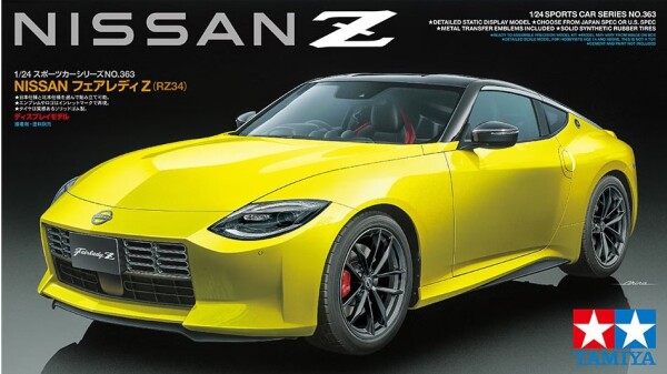 Збірна модель 1/24 автомобіль Nissan Z Tamiya 24363 детальное изображение Автомобили 1/24 Автомобили