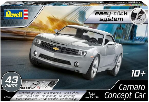 1/25 Easyclick Revell 07648 Camaro Concept Car Kit детальное изображение Автомобили 1/25 Автомобили
