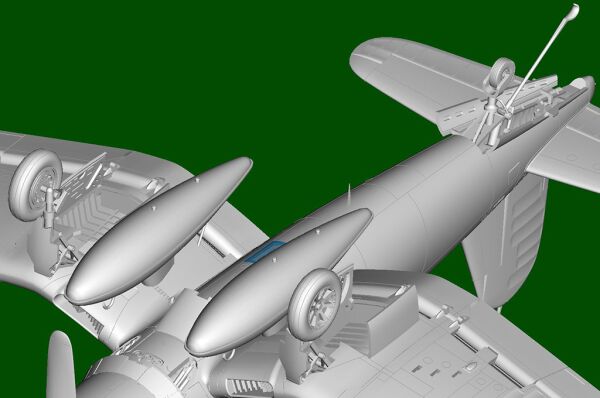 Buildable model F4U-1A/2 Corsair (2 in 1) детальное изображение Самолеты 1/48 Самолеты