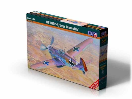 BF-109F-4/trop MARSEILLE детальное изображение Самолеты 1/72 Самолеты