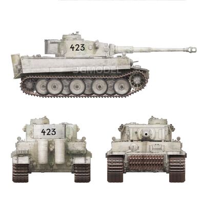 Збірна модель 1/35 танк Tiger I Kharkov  Border Model BT-034 детальное изображение Бронетехника 1/35 Бронетехника