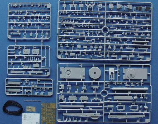 Збірна модель німецької 8,8 см зенітної установки L71 Flak41 з причепом Sd.Ah.202 детальное изображение Артиллерия 1/35 Артиллерия