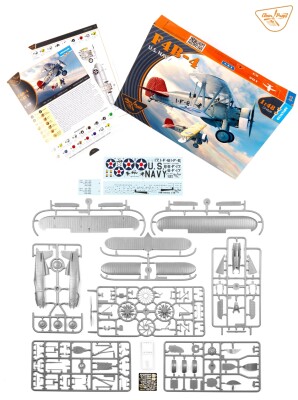 Збірна модель 1/48 Літак F4B-4 ВМС США Clear Prop CP4826 детальное изображение Самолеты 1/48 Самолеты