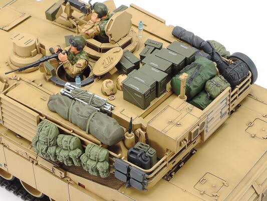 Scale Model 1/35 M1A2 Abrams Operation Iraqi Freedom Tank Tamiya 35269 детальное изображение Бронетехника 1/35 Бронетехника