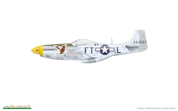 Scale model 1/48 Airplane P-51D Mustang Eduard 82102 детальное изображение Самолеты 1/48 Самолеты