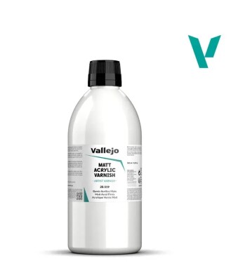 Сатиновий лак 500 ml Vallejo VAL28519 детальное изображение Лаки Модельная химия