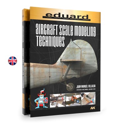Книга Методи масштабного моделювання літаків Eduard AK-Interactive AK130022 детальное изображение Обучающая литература Книги
