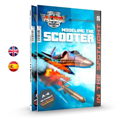 Журнал &quot;ACES HIGH MONOGRAPHIC SERIES: Skyhawk&quot; AK-interactive AK2939 детальное изображение Журналы Литература