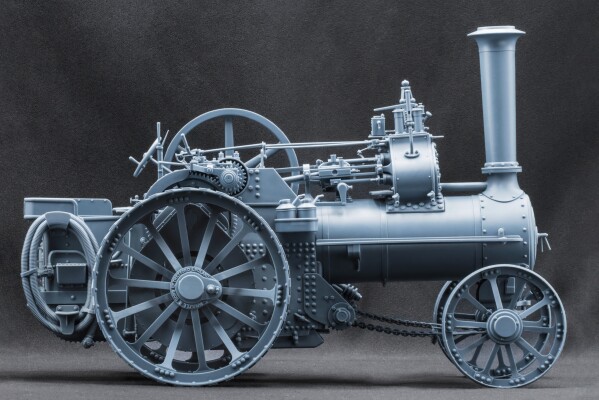 3D-печатная масштабная модель 1/16 1901 Burrell Compound Traction Engine ScaleX SX-16001 детальное изображение Гражданская техника 