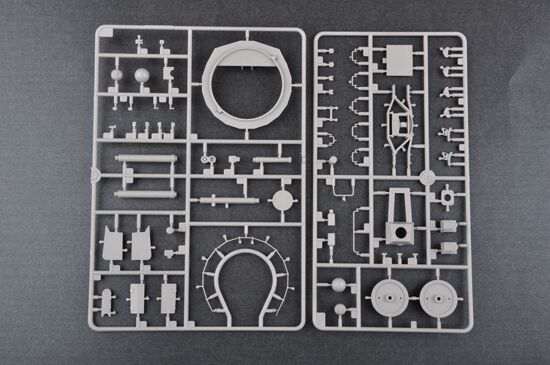 Збірна модель 1/35 залізничний бронетранспортер РЛ 37 Trumpeter 00222 детальное изображение Железная дорога 1/35 Железная дорога