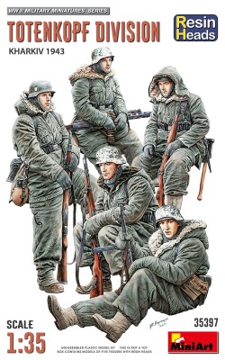 Збірна модель 1/35 Фігури дивізія Тотенкопф, Харків, 1943 р. (Смольні головки) Miniart 35397 детальное изображение Фигуры 1/35 Фигуры