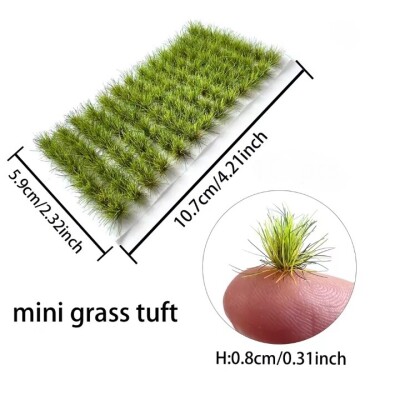 Літньозелені пучки трави (Mini grass tuft) GMT-2 детальное изображение Наборы деталировки Диорамы