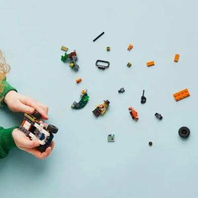 Конструктор LEGO City Квадроцикл для дослідження джунглів «Місія Червоної панди» 60424 детальное изображение City Lego