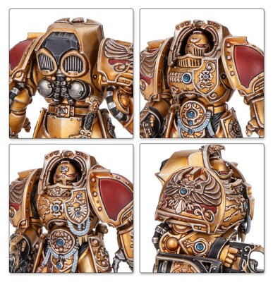 Игровой набор Warhammer 40000 - HORUS HERESY: CUSTODES - AQUILON TERMINATOR SODALITY детальное изображение Ересь Хоруса WARHAMMER 40,000