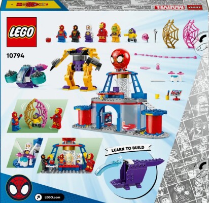 Конструктор LEGO SPIDEY Павутинна штаб-квартира команди Павука 10794 детальное изображение Spider-Man Lego
