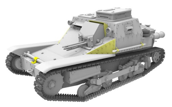 Збірна модель 1/35 Угорська танкетка CV-35.M/CV-35 (2 в 1) Bronco 35216 детальное изображение Бронетехника 1/35 Бронетехника