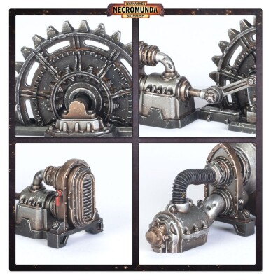 Ігровий набір Warhammer - NECROMUNDA: TERRAIN ZONE MORTALIS: FACTORIA PIPES детальное изображение Necromunda WARHAMMER 40,000