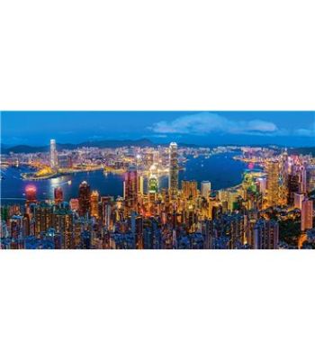 Пазл &quot;Гонконгские сумерки&quot; 600 шт детальное изображение 600 элементов Пазлы