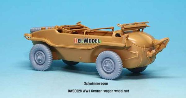 WW2 German VW Wheel set  детальное изображение Смоляные колёса Афтермаркет