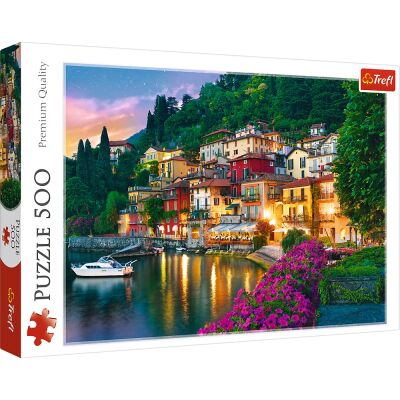 Puzzle Lake Como: Italy 500pcs детальное изображение 500 элементов Пазлы