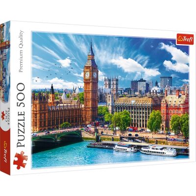 Puzzle Sunny London: England 500pcs детальное изображение 500 элементов Пазлы
