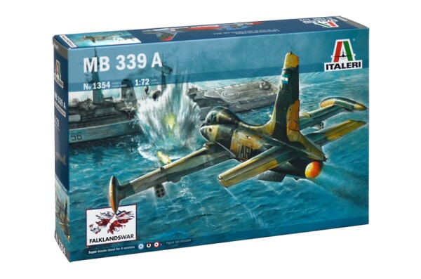 Збірна модель 1/72 Літак MB 339A Italeri 1354 детальное изображение Самолеты 1/72 Самолеты