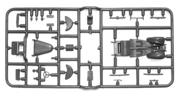 Збірна модель 1/72 Британський легкий позашляховик 10 л. (Tilly) ACE 72500 детальное изображение Автомобили 1/72 Автомобили