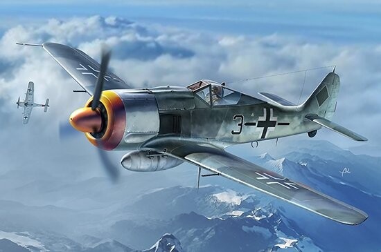 Збірна модель 1/48 Літак Focke-Wulf FW190A-8 HobbyBoss 81782 детальное изображение Самолеты 1/48 Самолеты