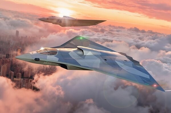 Збірна модель 1:72 Літак PLAAF J-36 Trumpeter 01689 детальное изображение Самолеты 1/72 Самолеты
