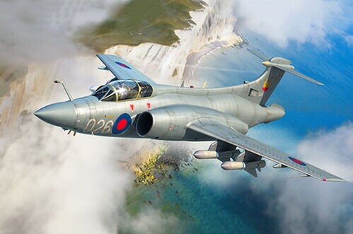 Збірна модель 1:48 Британський палубний літак Buccaneer S.2D Trumpeter 05845 детальное изображение Самолеты 1/48 Самолеты