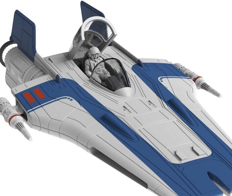 Збірна модель 1/44 Винищувач Опору A-wing, синій Revell 06773 детальное изображение Star Wars Космос