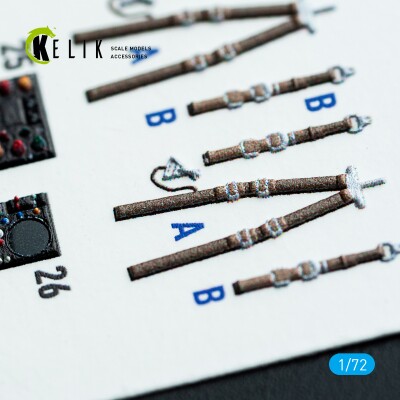 de Havilland Mosquito PR.XVI 3D декаль інтер'єр для комплекту Airfix 1/72 KELIK K72208 детальное изображение 3D Декали Афтермаркет