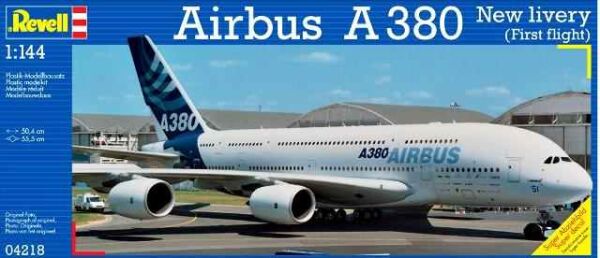 Airbus A 380 Design New livery First Flight детальное изображение Самолеты 1/144 Самолеты