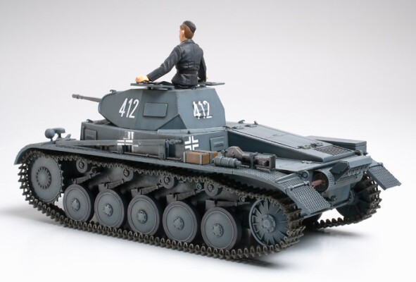 Збірна модель 1/35 Танк Panzerkampfwagen II Ausf.A/B/C (Sd.Kfz.121) Tamiya 35292 детальное изображение Бронетехника 1/35 Бронетехника