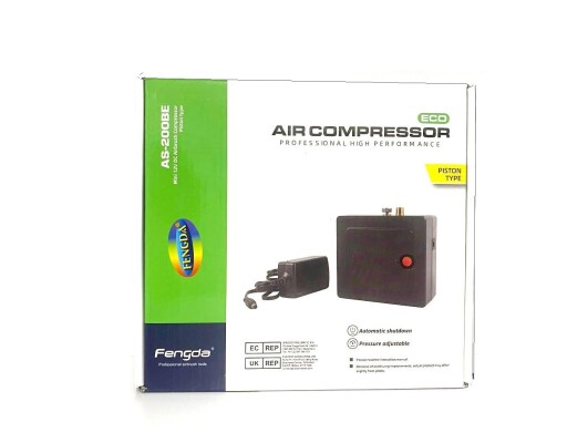 Mini compressor for airbrush with hose Fengda AS-200BE (n) детальное изображение Компрессоры Инструменты