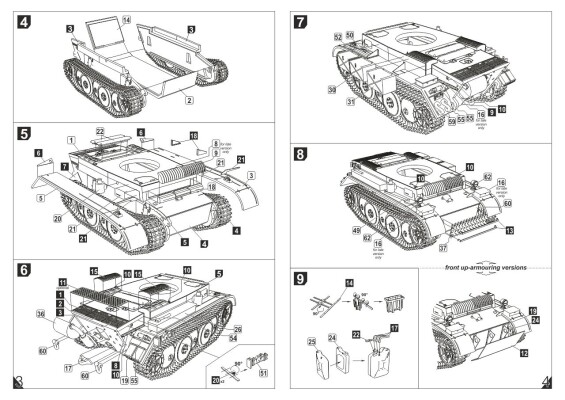 Сборная модель 1/72 Немецкий лёгкий танк Pz.Kpfw.II Ausf.L Luchs Armory Models Group 72203 детальное изображение Бронетехника 1/72 Бронетехника