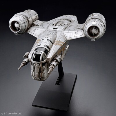 Збірна модель Космічний корабель Razor Crest (Bandai) Bandai Star Wars Revell 01213 детальное изображение Star Wars Космос