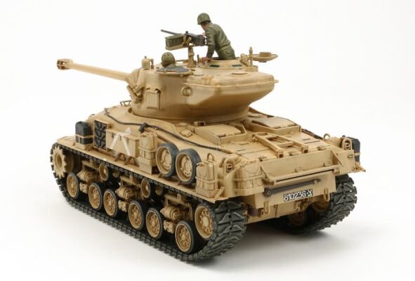 Scale model 1/35 Tank M51 SUPER SHERMAN Tamiya 35232 детальное изображение Бронетехника 1/35 Бронетехника