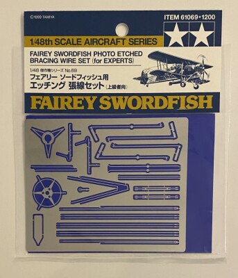 Набір фототравлення 1/48 для Fairey Swordfish Tamiya 61069 детальное изображение Фототравление Афтермаркет