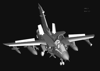 Збірна модель літака Tornado ECR детальное изображение Самолеты 1/48 Самолеты