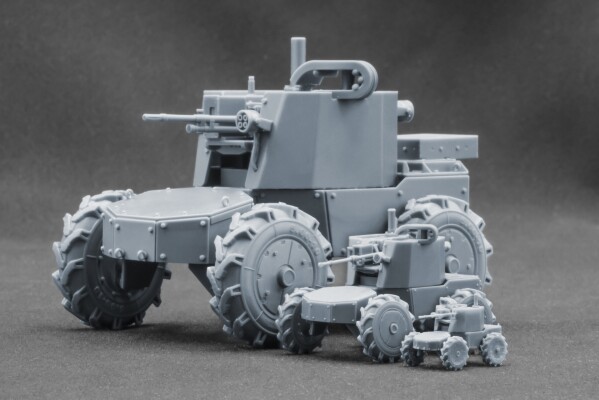 Збірна модель 1/16 Наземний дрон “Лють” MAG v2.0 ScaleX VG 16001 детальное изображение Наземные дроны Военная техника