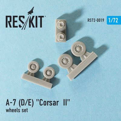 A-7 &quot;Corsair II&quot; (D) wheels set (1/72) детальное изображение Смоляные колёса Афтермаркет