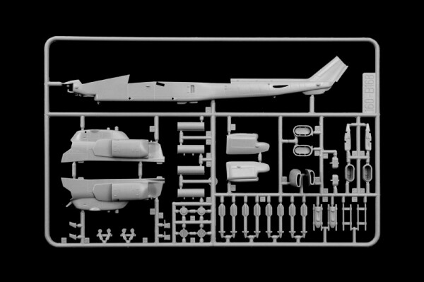 Сборная модель 1/72 Вертолет AH-1W Super Cobra Italeri 90160 детальное изображение Вертолеты 1/72 Вертолеты