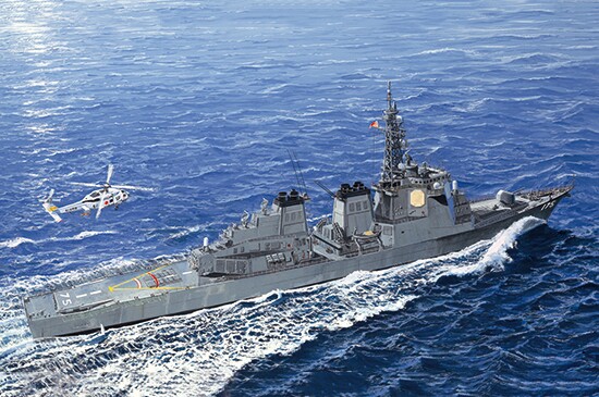 Збірна модель 1/350 Корабель JMSDF Ddg-175 Myoko Trumpeter 04534 детальное изображение Флот 1/350 Флот