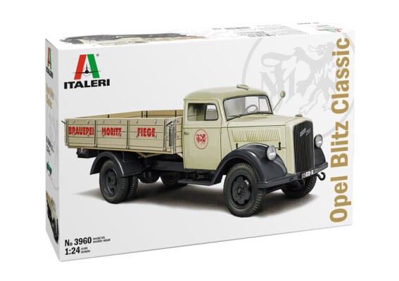 Збірна модель 1/24 вантажівка Opel Blitz Classic Italeri 3960 детальное изображение Грузовики / прицепы Гражданская техника