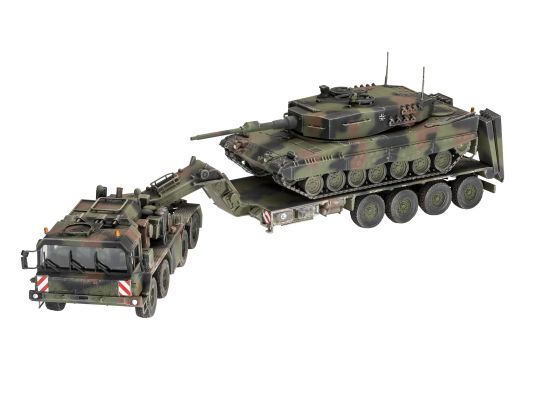 SLT 50-3 &quot;Elefant&quot; + Leopard 2A4 детальное изображение Автомобили 1/72 Автомобили