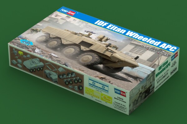 Збірна модель 1/35 Колісний БТР IDF &quot;Eitan&quot; HobbyBoss 84509 детальное изображение Автомобили 1/35 Автомобили