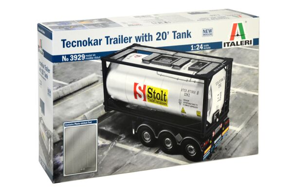 TECNOKAR TRAILER WITH 20' TANK детальное изображение Грузовики / прицепы Гражданская техника